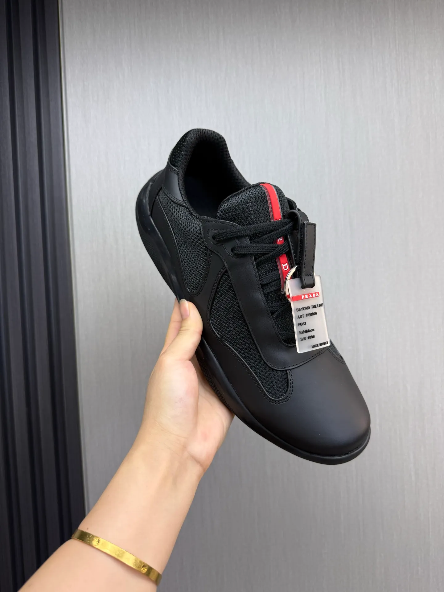 Men's shoes 💰560💰 [PRADA] Men's shoes are popular in the counter, official website is synchronized, 1 high-quality shipment ✔️Original cowhide upper + cowhide lining, 1🆚1 replica, original sole, 38-45 (45 customized, non-refundable)